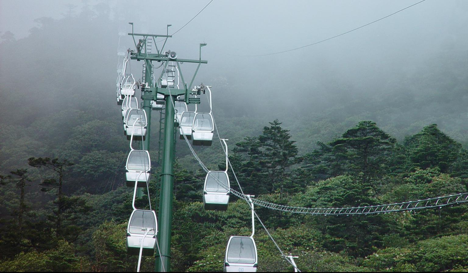 轿子雪山索道